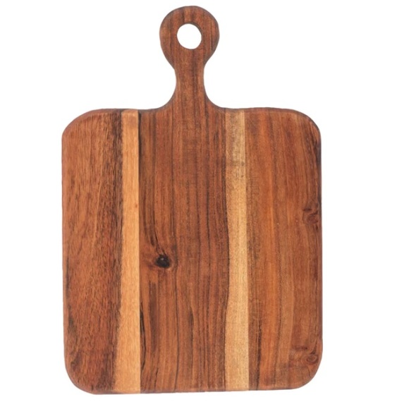 Karma acacia wood double pinch bowl with brass spoons - NWT - Picture 13 of 16